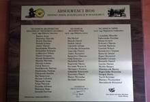 ZAKO�CZENIE ROKU SZKOLNEGO 2015/2016 MATURZYST�W